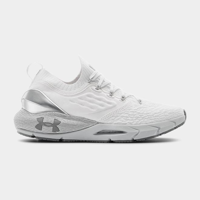 Under Armour HOVR Phantom 2 Metallic - Panske Bezecke Topanky - Biele/Siva